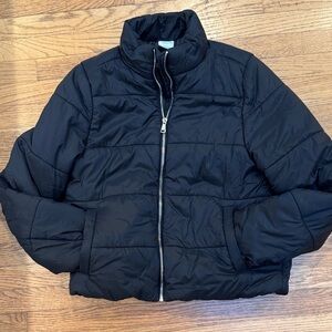 Essentials Charcoal Puffer Jacket